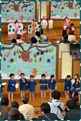 12月の子供の姿